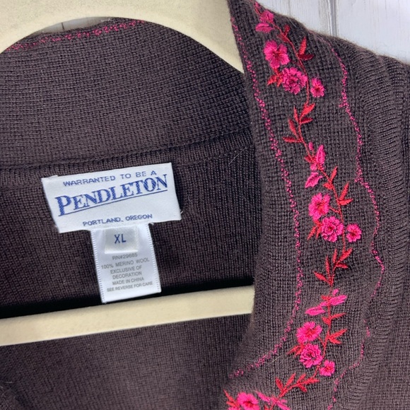 PENDLETON Button Down Cardigan Size XL - Picture 3 of 7